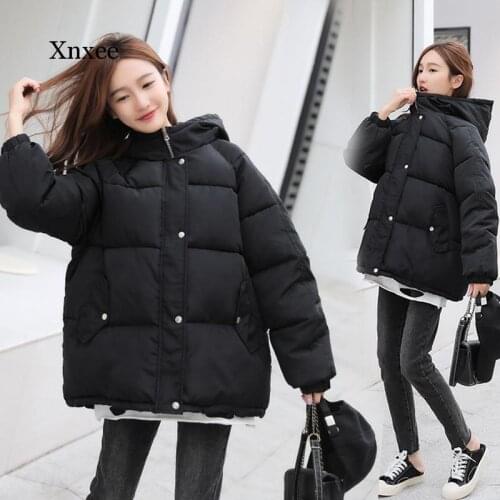Winter women Parkas coat 2020 casual thicken warm hooded padded jackets Female solid colorful styled outwear snow jacket
