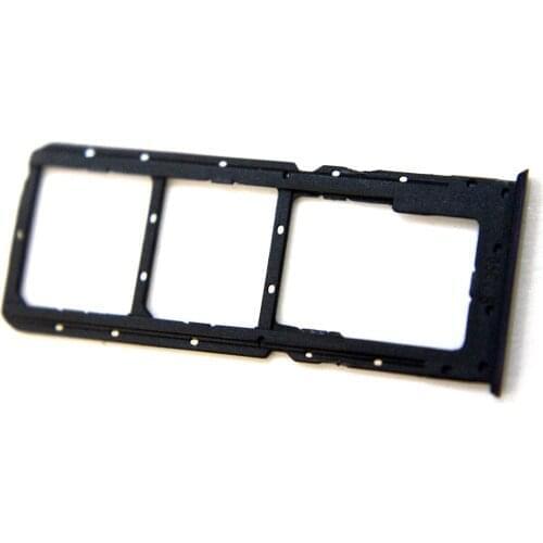10pcs/lot For Oppo A3s / For Oppo A2 Pro Sim Tray Micro SD Card Holder Slot Parts Sim Card Adapter