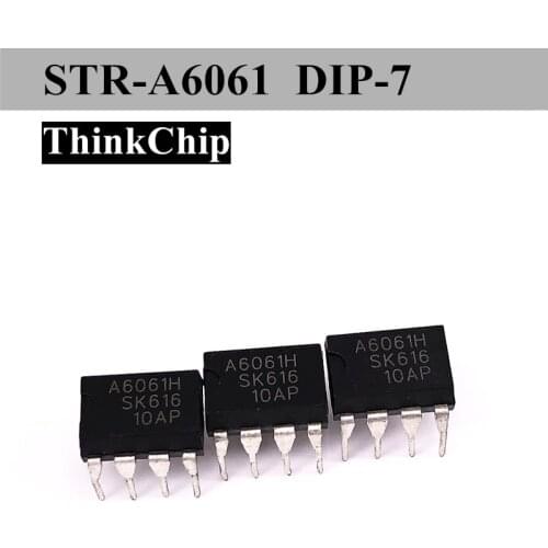 10pcs) STR-A6061 STR-A6061H A6061H DIP-7 A6061 DIP7