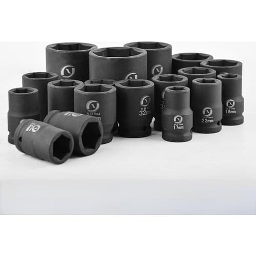 3/4 Heavy Sleeve 19mm Pneumatic Sleeve Head Hexagon Sleeve Tire Sleeve Ratchet Stroke Gun Sleeve 60 Length