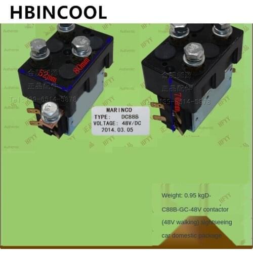 For Forklift Truck Accessories Contactor (Walking 48V) DC88B Sightseeing Car Original Factory High Quality Forklift Accessories