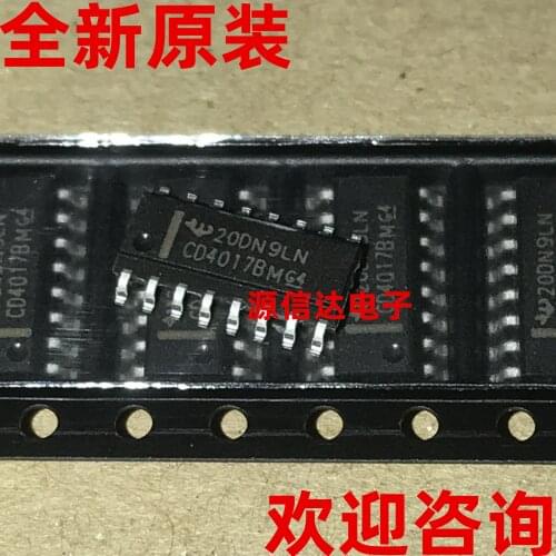 New original CD4017 CD4017BM SOP-16 decimal counter logic chip