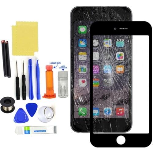 Phone Screen Ultra-thin Replacement Glass Mobile Phone Touch Screen for iPhone 6/6S/6 Plus/7/7 Plus/8/8 Plus/SE 2