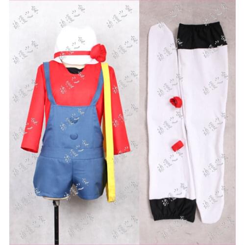 Haruka May Cosplay Costume with hat with bag and socks