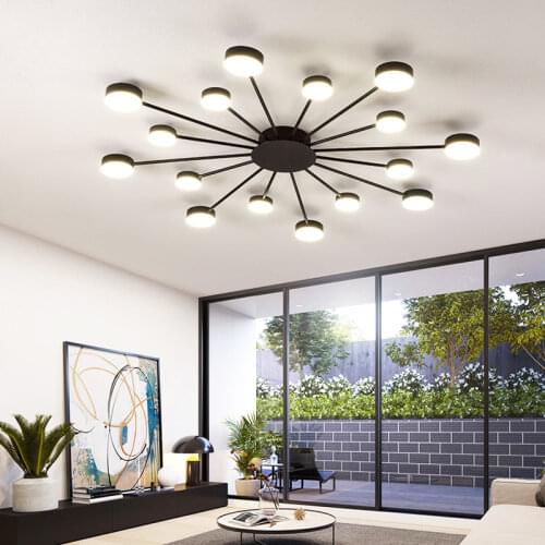 New style living room bedroom household chandelier modern LED ceiling lamp lighting restaurant light
