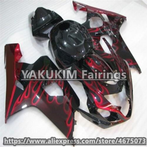 ABS Injection Fairings For SUZUKI GSXR 600 750 k4 2004 2005 Motorcycle Fairing GSXR600 GSXR750 K4 04-05 Cowlings Bodywork Custom