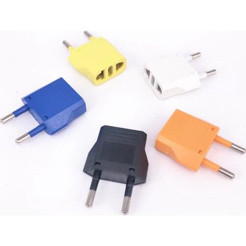 US To EU Plug Adapter Converter American Japan Euro European Type C Travel Adapter Power Electric Plug Sockets AC Outlet