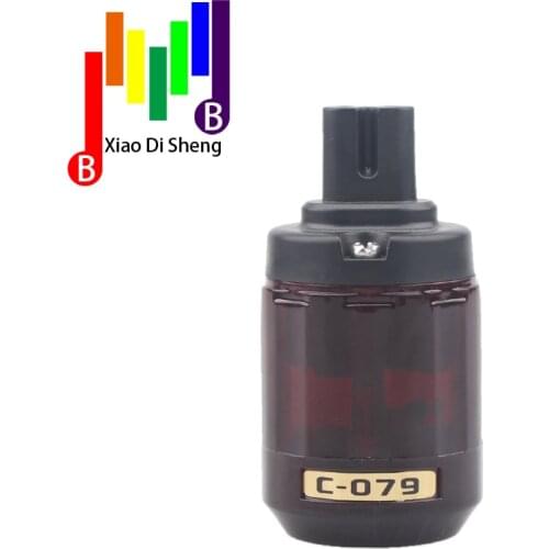Pcs Hifi C-079 Figure 8 IEC C7 Plug Audio Power Cable IEC Female Electrical Plug Socket adapter connector DIY plug