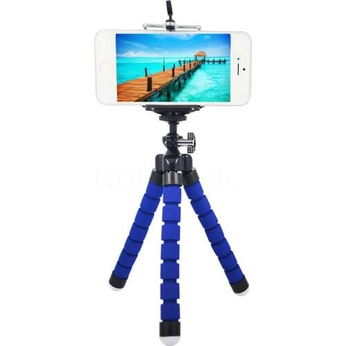 Kebidu Tripod Bluetooth Selfie Adapter for Gopro + Mini Iphone Samsung Flexible Camera Phone Holder Octopus Tripod