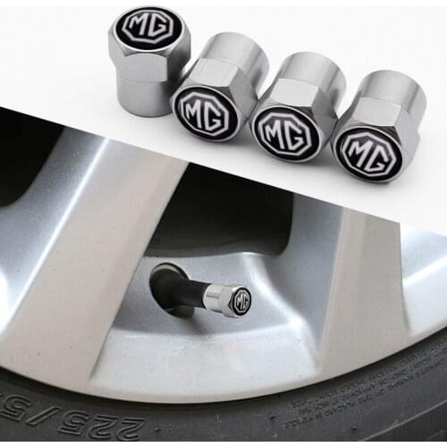1/2Set Car Styling Car Wheel Tire Valve Stem Air Caps for MG ZS GS 5 Gundam 350 Parts TF GT 6 evtor MG3 MG5 MG6 Zero Accessories