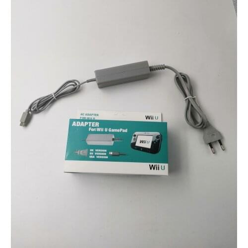 5pcs/lot EU Plug Power supply AC Adapter charger For Wii U Gamepad 100V-240V