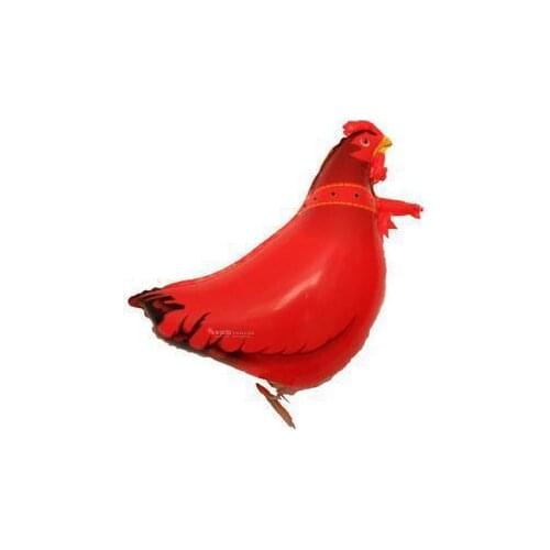 50pcs HEN Walking Pet Balloons Chicken Walking Animal Foil Balloons Party Decoration Supplies kids Toys Globos Balony