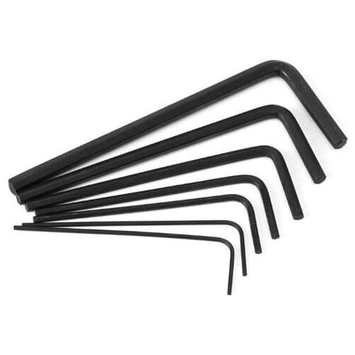 7Pcs Mini Micro Hexagon Hex Allen Key Set Wrench Screwdriver Tool Kit