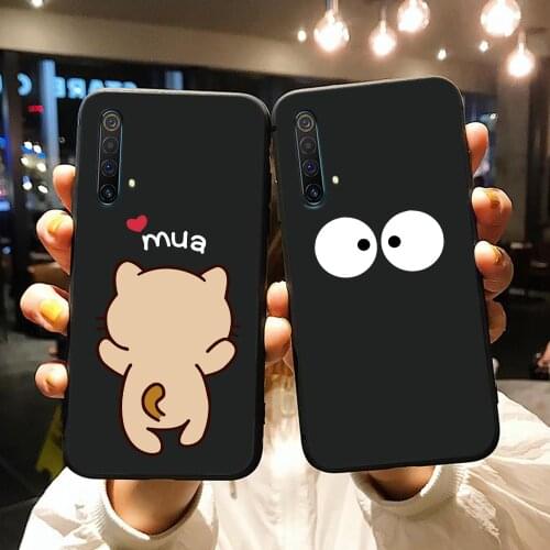 For Oppo Realme C3 C2 C15 C11 C17 C12 Case Cute Cartoon Soft Silicon Phone Case for Realme 5 5S 5i 6 6S 6i 7 Pro X XT X2 X50