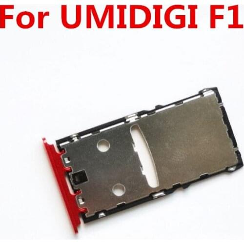 For UMIDIGI F1New Original SIM Card Slot Holder Sim Tray Reader For UMIDIGI F1 6.3inch Cell Phone