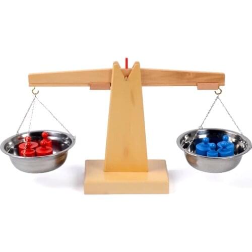 Montessori sensorial Scale toy