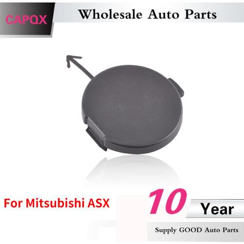 CAPQX For Mitsubishi ASX Rear Bumper Tow Trailer Hook Cover Rear Bumper Trailer Cover traction Towing Cap Hook Cover 6410B800XA