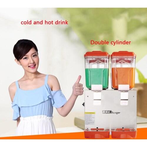 PL-230C 30L Double cylinder cold and hot drink machine Beverage dispenser juice dispenser FOR Milk tea shop