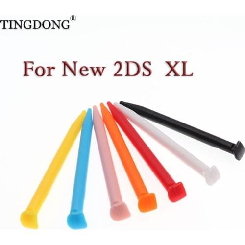 10Pcs Plastic Stylus Pen Game Console Screen Touch Pen for Nintendo New 2DS XL / LL Game Console