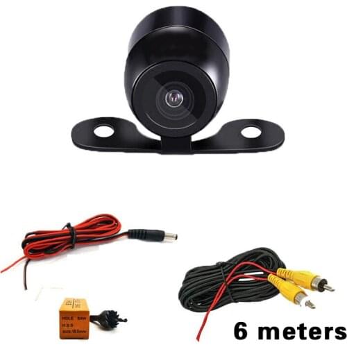 170 Degree Hd Camera Cmos Car Rear / Front / Side View Reversing Camera Waterproof Car Rear Hd Back Pull Camera