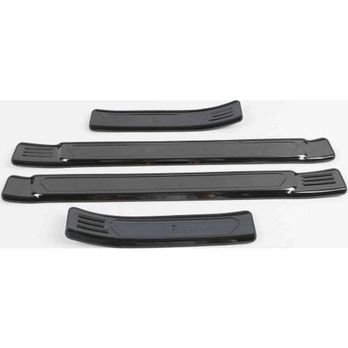 For Volvo XC40 XC 40 2017 2018 2019 2020 Door Sill Scuff Plate Protector Kick Guard Pedal Step Cover Trim Car Accessories