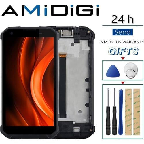 For Blackview BV9500 Pro LCD Display and Touch Screen 5.7'' With Frame +Tools +Film Assembly For Blackview BV9500 pro