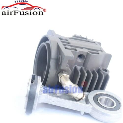 AirFusion New Cylinder Head With Piston Ring Rod Valve For VW Touareg Air Suspension Compressor 7L0698007D 4L069 8007D
