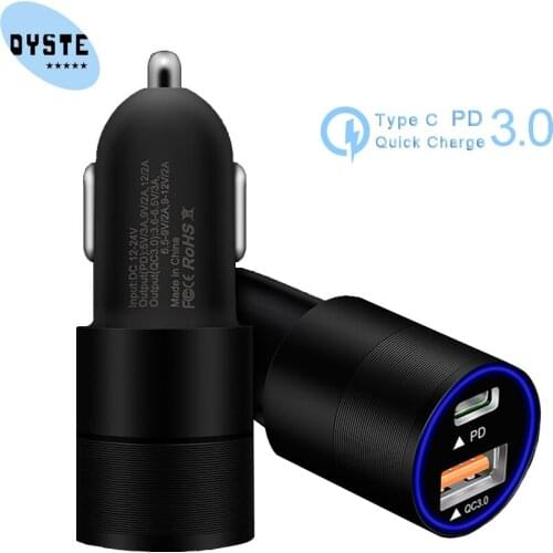 USB Charger Quick Charge 3.0 Car Phone Charger 2A 3A Type C USB PD Fast Charge QC3.0 Auto for Xiaomi A2 Mi A1 8 8SE MAX 3 Tablet