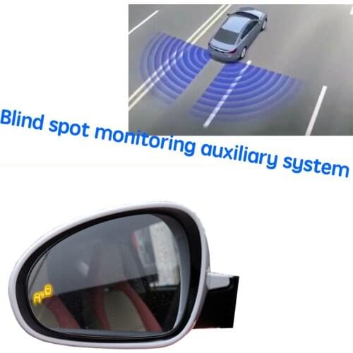 Car BSD BSM BSA Blind Area Spot Warning Drive Mirror Rear Radar Detection System For Chery eQ1 2016~2020