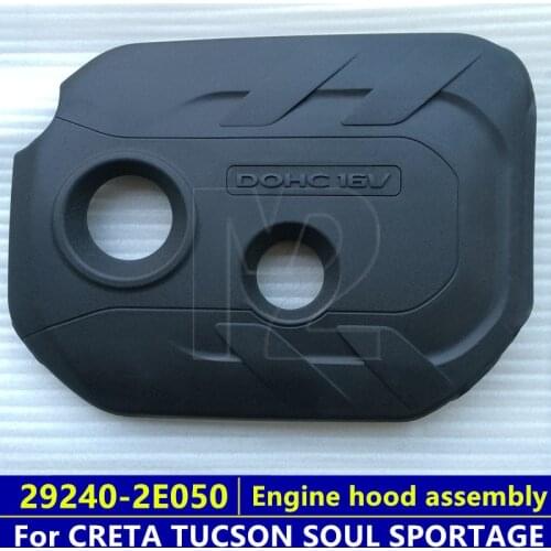 ENGINE COVER decoration For IX25 creta 2.0l Tucson ix35 i45 sonata Soul Optima Sportage Engine Top Cover Lid 29240 2E050