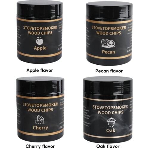 Wood Chips Smoking Smoker Woodchips Sawdust Variety Pack for Grilling Cooking Bake Barbecue Picnic Camping Chicken Fish Beef