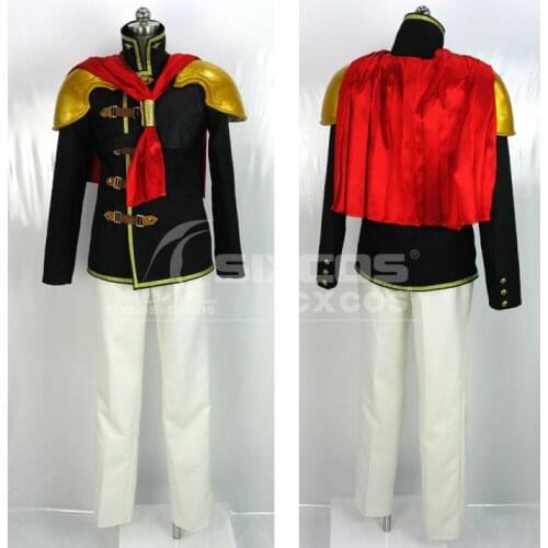 Game Final Fantasy:Type-0 Trey Cosplay Costume Fashion Combat Armour Suit Full Set Male Role Play Clothing Custom-Make Any
