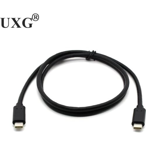 100CM 3ft Thunderbolt 3 Cable 100W 40Gbps Black For EGpu Dell XPS MBP 4K 60HZ Display USB Type C HDMI-Cable For Macbook Pro