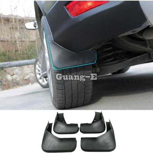 For Ford Kuga Escape 2013 2014 2015 2016 Car 4pcs Cover Plastic Fender Soft Mudguard Protection Flap Splash Mud Guard Frame