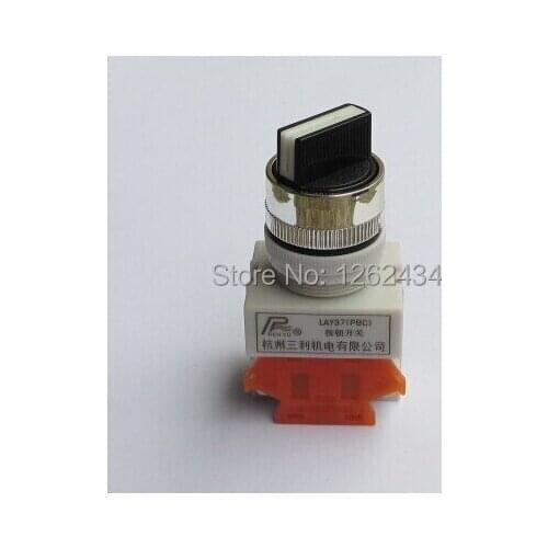 LAY37-11X 1NO 1NC 2 Positions Maintained Select Selector Switch Replaces Tele