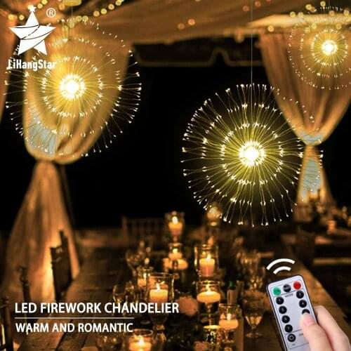 LiHangStar LED String Lights With Transparent Wire