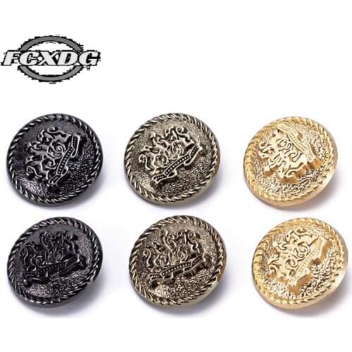 15/20/25mm Fashion Jacket Buttons Sewing Material Sewing Accessories Handmade DIY Sewing Buttons for Coat Buttons for Clothing