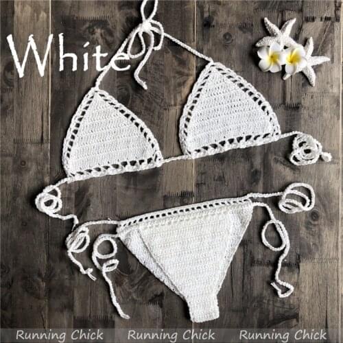 2018 New Hand Hook Flower Bikini Bra Beach Swimsuit Yoga Sports Underwear
