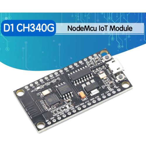 For WeMos D1 USB NodeMcu V3 CH340G CH340 ESP8266 32MB Module Wireless Internet Development Board For Arduino IDE IIC I2C SPI