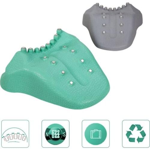 Neck Push Massage Pillow Shoulder Pain Finger Pressure Instrument Soothing Frame Correction Cervical Spine Stretcher Cushion New