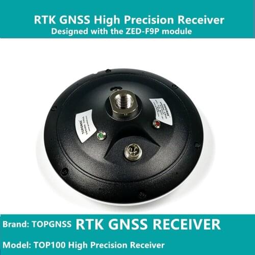 TOP100 High precision RTK GNSS Receiver Module Antenna UART TTL Level Centimeter Precision DIY Connector 5V