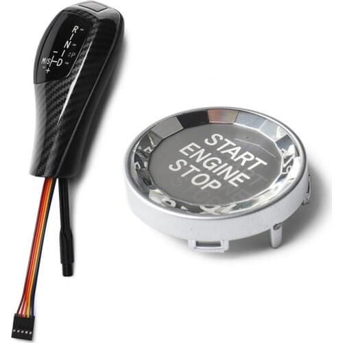 Gear Shift Knob Sweatproof Ergonomic Design ABS Anti-scratch Shifter Head for BMW 1 Series E81 / E82 / E84 / E87 / E88 / Z4 E89