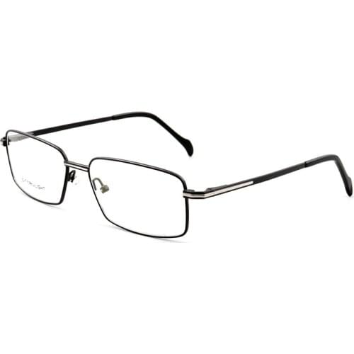 Sunny Wholesale Mens Womens Square Metal Business Eyeglasses Frames Lightweight Full-rim Fashionable Optical Eyewear Glasses