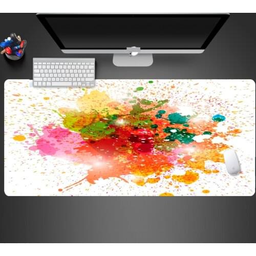 Modern Color Mouse Pad High Quality Rubber Mousepad PC Computer Keyboard Mouse Game Desk Mat Gamer Mause Pad To Gamer Gifts