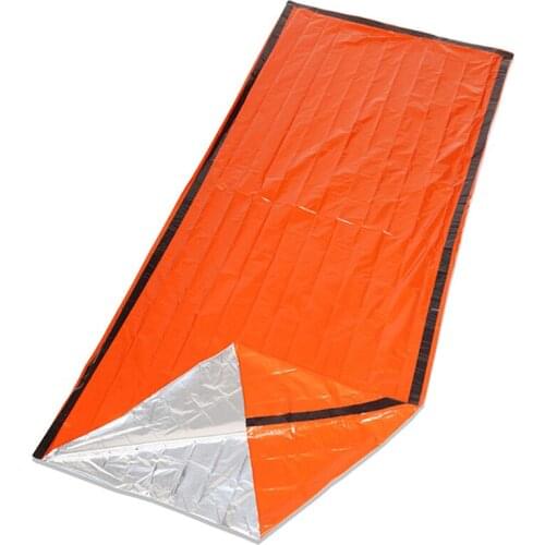 1pc Emergency Sleeping Bag Emergency First Aid Sleeping Bag PE Film Tent