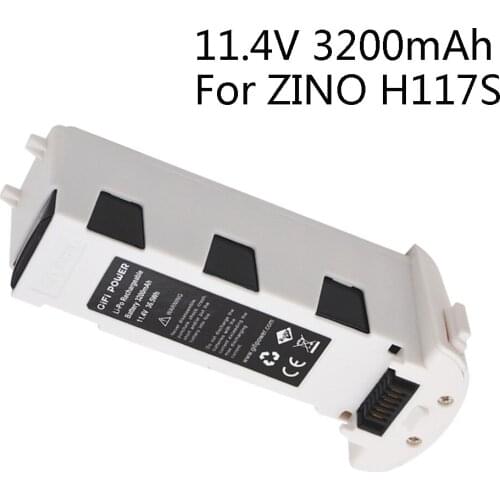 11.4V 3200mah lipo Battery For Hubsan ZINO Battery Drone Spare Parts Accessories for ZINO H117S 4K Foldadle HD FPV Drone parts