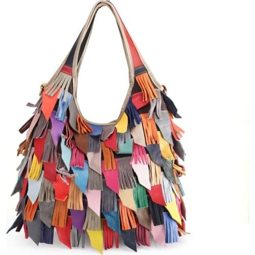 Artvan Fringed Bags For Women