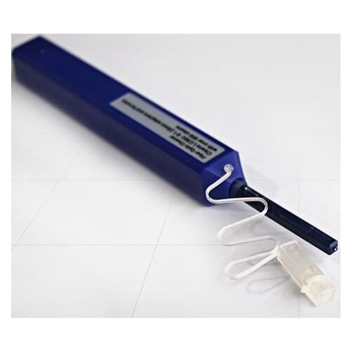 Free Shipping Fiber Optic LC Cleaner Pen 1.25mm Connector End Face One Click Cleaning Pen for Optics