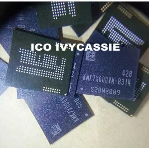 KMK7X000VM-B314 eMMC 8GB Nand Flash Memory IC BGA chip BGA162 EMCP 8+8