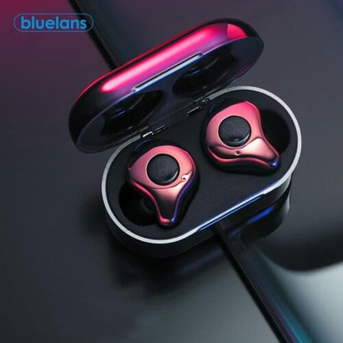 Sabbat E12 Ultra Intelligent Noise Reduction Earbuds Wireless Bluetooth 5.0 Stereo In-Ear Earphones with Charge Box Earphone